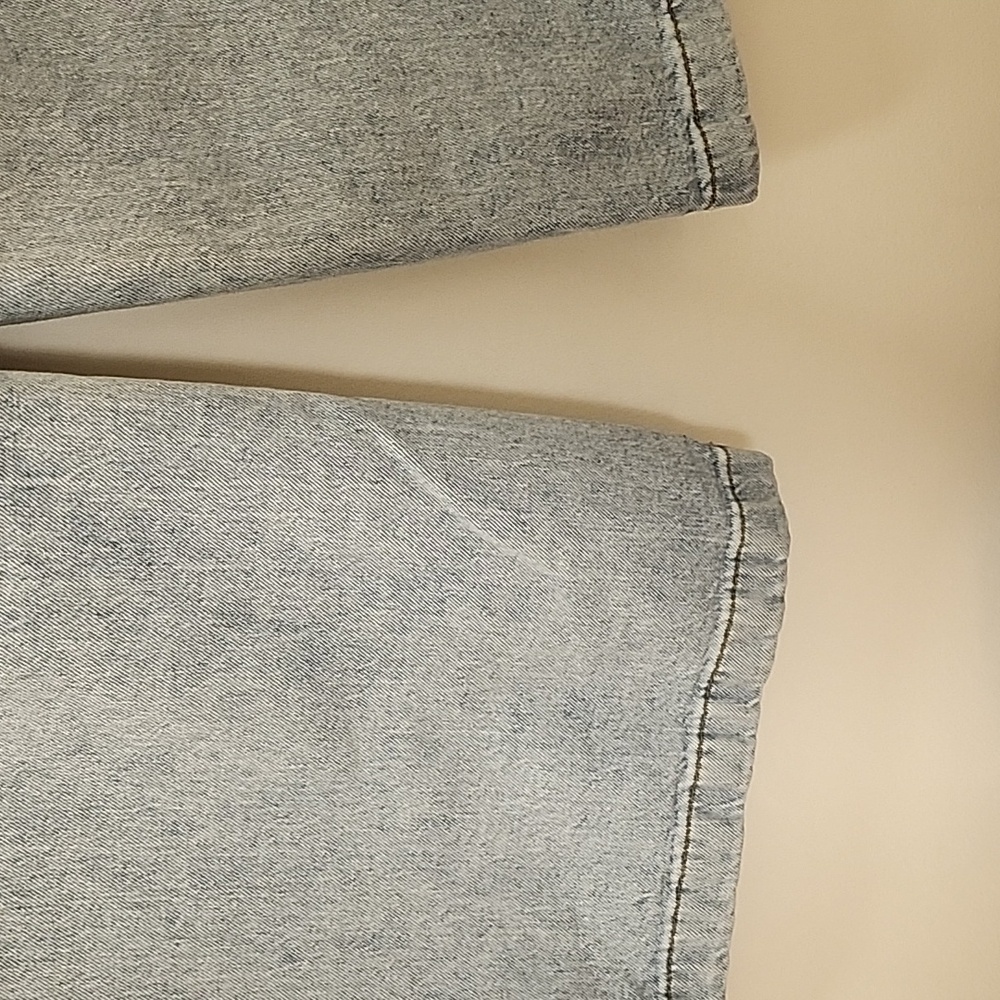 WeWoreWhat Light Wash Blue Wide Leg Jeans - Picture 14 of 16